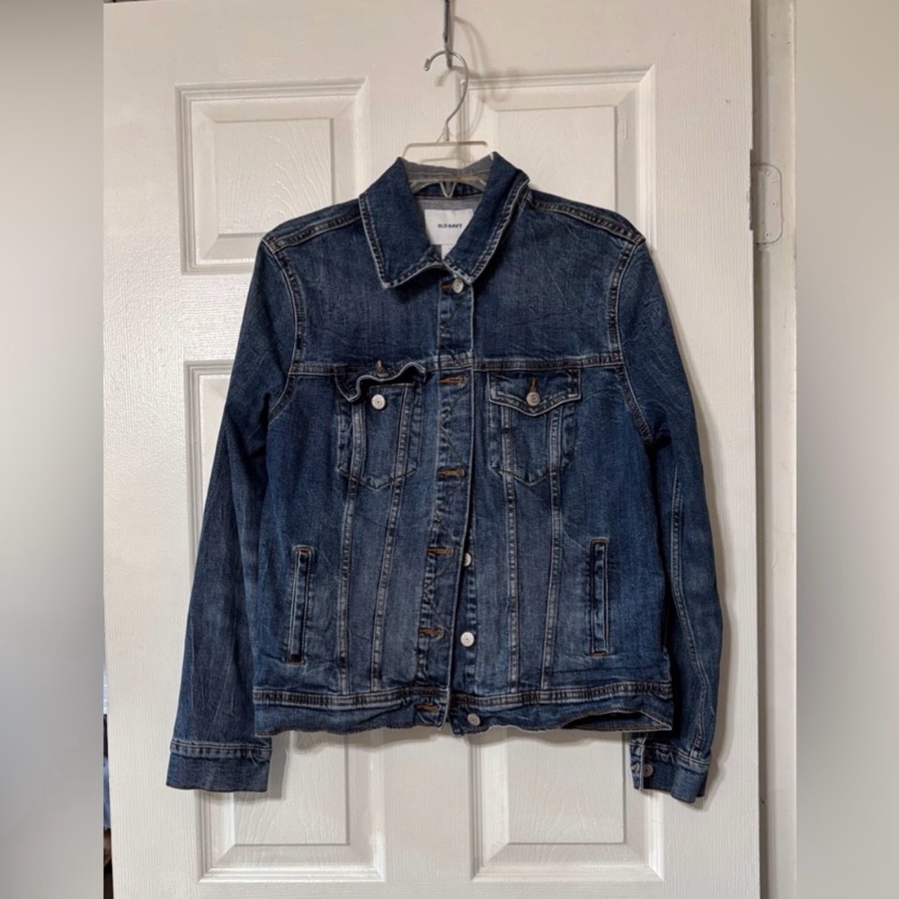 Old Navy Women’s Large Classic Blue Denim Jacket